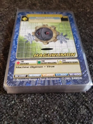 Complete Vintage Digimon Battle Series 3 Street Starter 1 Card Set Wargreymon ++ - Image 1 of 4