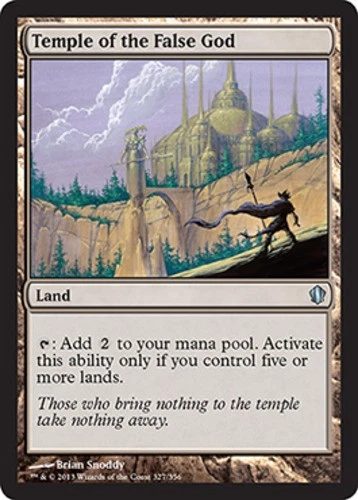 Temple of the False God - Commander 2013 #327/356 MTG Magic The Gathering - Image 1 of 1