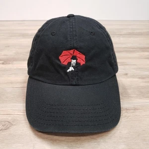 Mayday Parade Hat Cap Strap Back Black A Lesson in Romantics Red Umbrella Logo - Picture 1 of 8