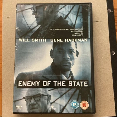 Enemy of the State DVD Will Smith, Gene Hackman Mint Condition - Image 1 of 4