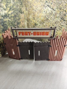 PLAYMOBIL WESTERN, AMPLIACIÓN FUERTE, FORT UNION, ENTRADA - Imagen 1 de 3