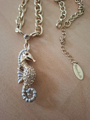 Ricarda M. Kette Gold Serpferdchen 80cm lang Sehr gut - Bild 1 von 2