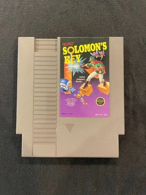 Solomon’s Key NES Nintendo Entertainment System Tested 5 screw - Image 1 of 4