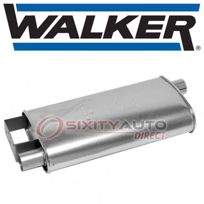 Walker SoundFX Left Exhaust Muffler for 1968-1971 Oldsmobile 442 6.6L 7.5L lb Foto 1 de 4
