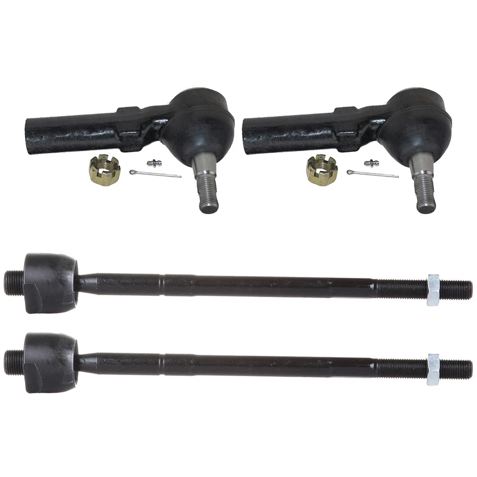 Kit de extremo de barra de amarre exterior interior delantero de dirección de 4 piezas para Cadillac XLR 2004-2009 Foto 1 de 1