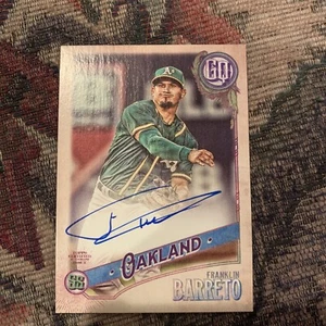 Franklin Barreto 2018 Topps Gypsy Queen Auto Autograph #GQAFB Angels - Picture 1 of 1