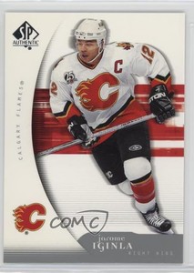 2005-06 SP Authentic Jarome Iginla #16 HOF