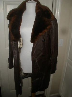 Abrigo Adulto Forro Cremallera L Sin Marca Marrón (ver fotos y desc.) Foto 1 de 4