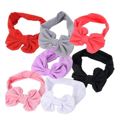 Knot Headband Baby Toddler Girl Kid Infant Cotton Hair Bow Band Accessories - image 1 of 4
