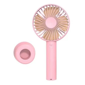 Portable Rechargeable Fan Mini Handy Fan Pocket Size Air Cooler USB w/ Battery - Picture 1 of 14