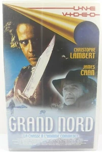 Cassette Vidéo VHS Grand Nord Christophe Lambert James Caan VHS Secam VF Neuf - Imagen 1 de 2