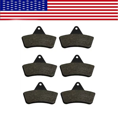 Pastillas de freno delanteras traseras para Arctic Cat 250 300 400 500 2X4 4X4 1998-2004 0402096 Foto 1 de 4