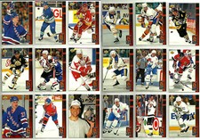 1993/94 93/94 UPPER DECK HAT TRICKS INSERT HOCKEY CARD (HT1-20) U-Pick from list