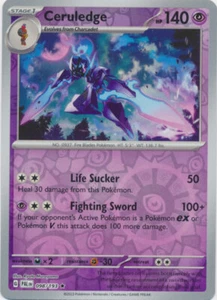 x1 Ceruledge - 098/193 - Holo Rare - Reverse Holo Pokemon SV02 Paldea Evolved M/ - Picture 1 of 1