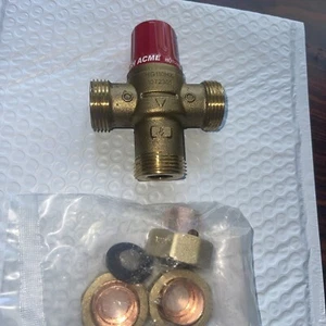 Brand New - Cash Acme Thermostatic Mixing Valve Brass HeatGuard 110-HX LF 3/4 - Picture 1 of 3