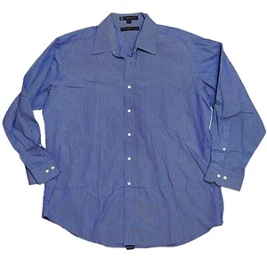 Tommy Hilfiger TLC The Lifetime Kragen Baumwolle blau/weiß gestreift 16,5 32-33 L - Bild 1 von 7