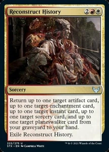 Reconstruct History x4 4x Strixhaven NM MTG - Picture 1 of 1