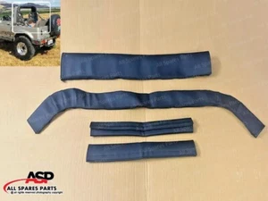 1986-1994 Suzuki Samurai Sport Bar Cover Roll Cage Pad Kit Black - Picture 1 of 4