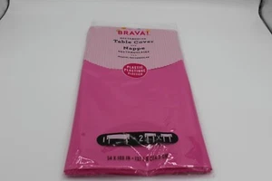 Amscan PINK Plastic Table Cover 54 x 108 NEW Party Decoration C2188 - Picture 1 of 3