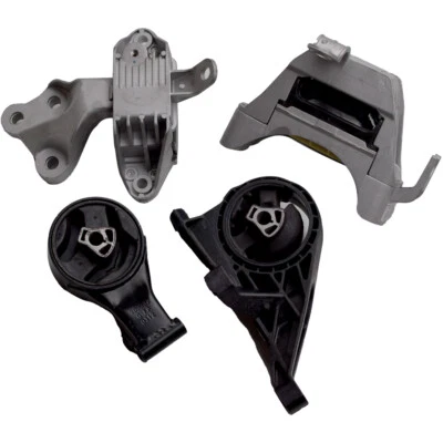 Engine Mount & Transmission Mounts 4Pcs For Chevrolet Cruze 16-11 L4 1.4L Auto — 第 1/4 张图片