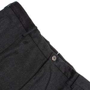 Incotex NWT Pleated Dress Pants Size 56 (40 US) Tapered Fit In Gray 100% Wool - Picture 1 of 17