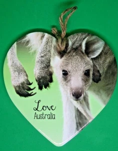 AUSTRALIANO KOALA Y CANGURO AZULEJO JARDÍN ARTE DE PARED DECORACIÓN DEL HOGAR - Imagen 1 de 3