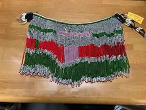 Vintage Zulu Girls Beaded/String Apron/Skirt from South Africa - Picture 1 of 5