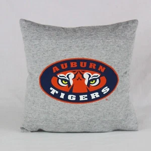 Auburn University Tigers Decorative Pillow 12"x12" - Picture 1 of 4