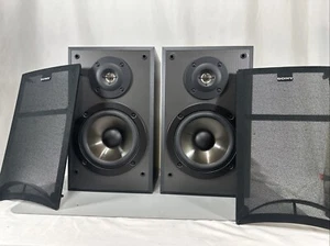 PRISTINE 1 PAIR Sony SS-MB115 Bookshelf  Speakers. Tested W/multi-band Equalizer - Picture 1 of 19