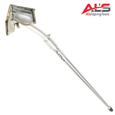 PLATINUM DRYWALL TOOLS Platinum 3" Angle Head Corner Finisher with 50” Lightweight Aluminum Handle