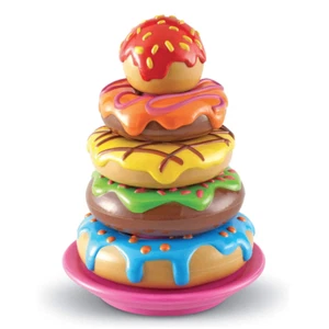 Learning Resources Smart Snacks Stack 'Em Up Doughnuts Toy - Picture 1 of 7