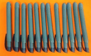 BIC CLICK Highlighter Chisel Tip Fluorescent Blue Ink Dozen 12 Pack retractable - Picture 1 of 5