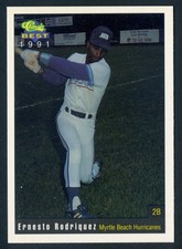 1991 Classic Best * Ernesto Rodriquez * Myrtle Beach Hurricanes
