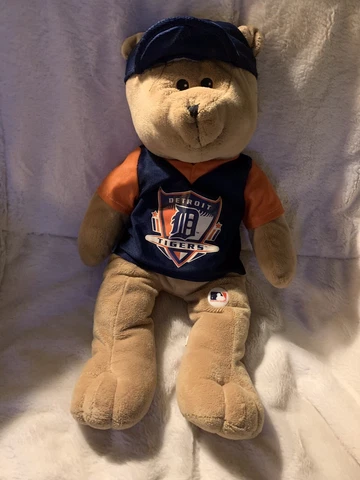 Detroit Tigers MLB Bear Plush, 2010 Genuine Merchandise, Major League Baseball Cover