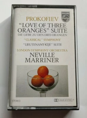 Prokofiev - Love Of Three Oranges Cassette Tape Marriner Philips 7300 903 - Image 1 of 3