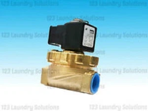 VÁLVULA DE AGUA DE LATÓN D- GENÉRICA PARA LAVADORA 3/4 PULGADAS, 110V PARA CISSELL F381700, F8322904P - Imagen 1 de 1