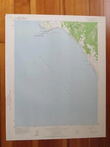Point Ano Nuevo California 1960 Original Vintage USGS Topo Map - Picture 1 of 1