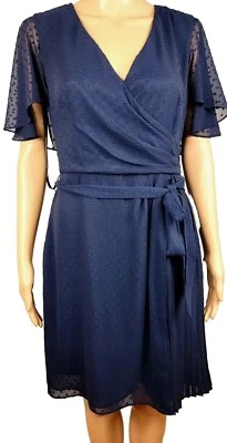 Vestido Alex Marie Muy Hermoso Azul Marino Vestido Soñador Talla 6 Petite Normcore Foto 1 de 4