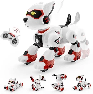 Robot Dog Toys for Kids Remote Control Interactive Robotic Pet Smart Programmabl - Picture 1 of 9