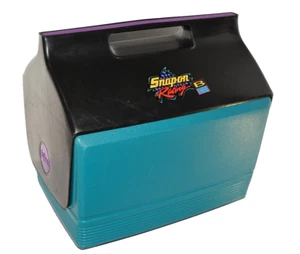 Igloo Snap-on Racing B There Cooler Retro Advertising Logo Camping Vintage 80s - Picture 1 of 12