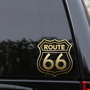 Route 66 Highway Road Sign Vinyl Decal Sticker - Picture 1 of 2
