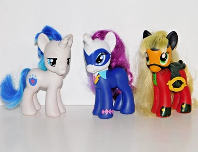 Lot My Little Pony 6” POWER PONIES Target Exclusive MLP Rarity, Shining Armor+ - Image 1 of 4