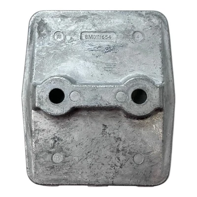 Mercury Quicksilver 8M0111654, placa de ánodo marino para cuatro tiempos V8, fabricante de equipos originales Foto 1 de 3