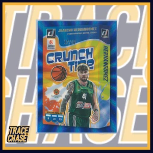 2024-25 Panini Donruss Euroleague Juancho Hernangomez Crunch Time Blue 32/49 #18 - Picture 1 of 3
