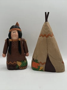 Tipi indio nativo americano Eddie Walker Midwest of Cannon Falls Acción de Gracias - Imagen 1 de 7