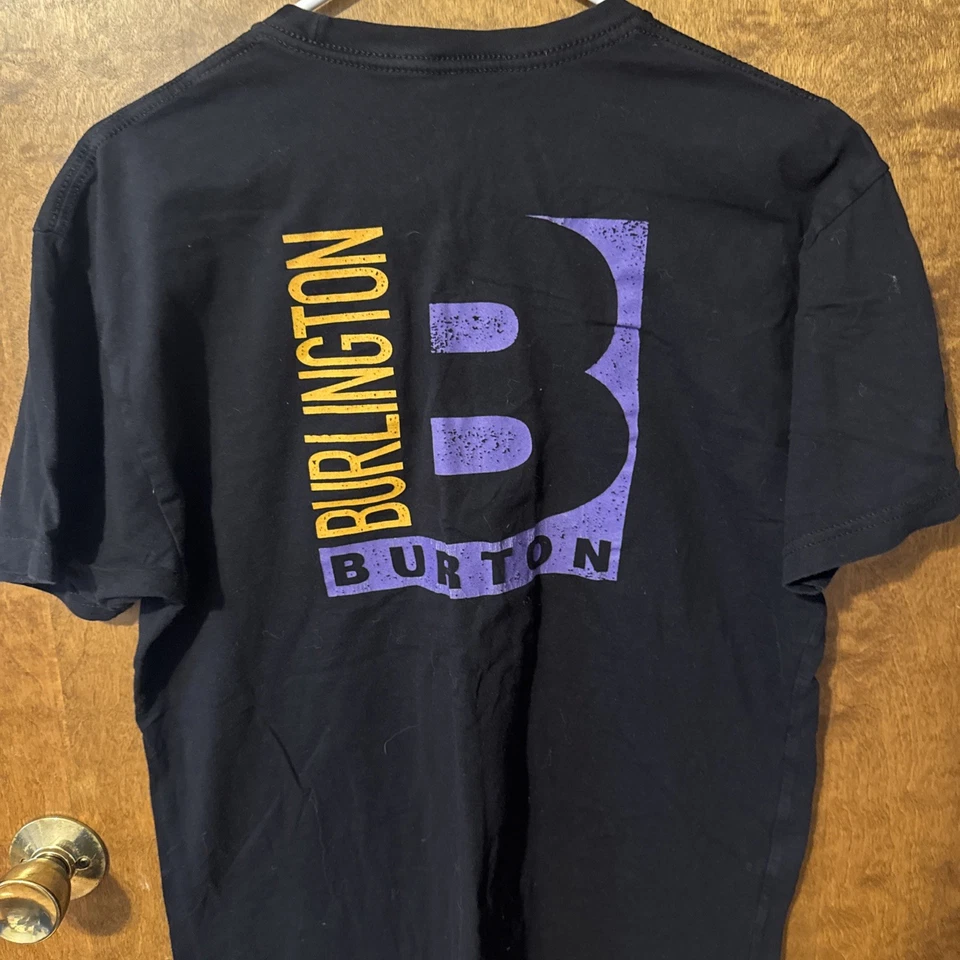 Burton Burlington Shirt Mens Lg Short Sleeve Classic Crew Neck Lightweight Black - Image 1 of 4