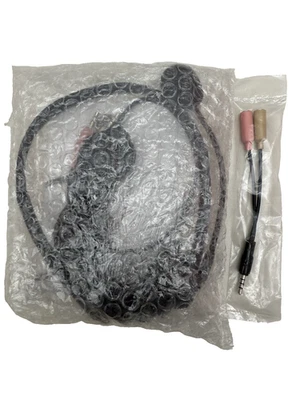 HS-GEN-C Stereo Communication Wired Headset with Microphone Nuance Dragon cord.. - Image 1 of 4