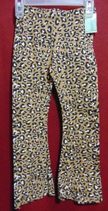 Mädchen Extremely Me Flare Leggings Größe 4 Geparden Animal Print NEU mit Etikett! - Bild 1 von 5