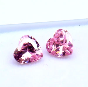 Natural Pink Zircon 2.60 CT Certified Loose Gemstone Heart Cut Halloween Offer - Picture 1 of 7