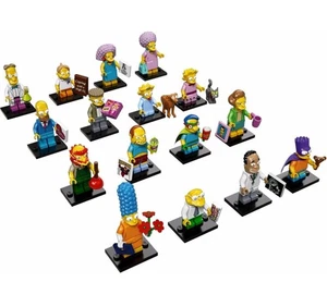 Complete Set of (16) Lego The Simpsons Series 2 Minifigures 71009 Factory Sealed - Picture 1 of 2